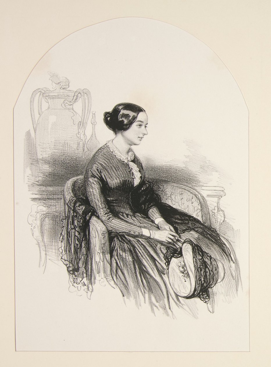 Miss Nourtier by Paul Gavarni