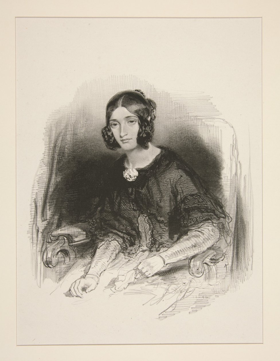 Mme. Goulet by Paul Gavarni
