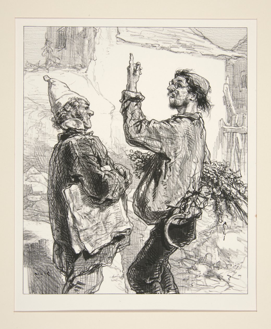 Mosieu le Maire by Paul Gavarni