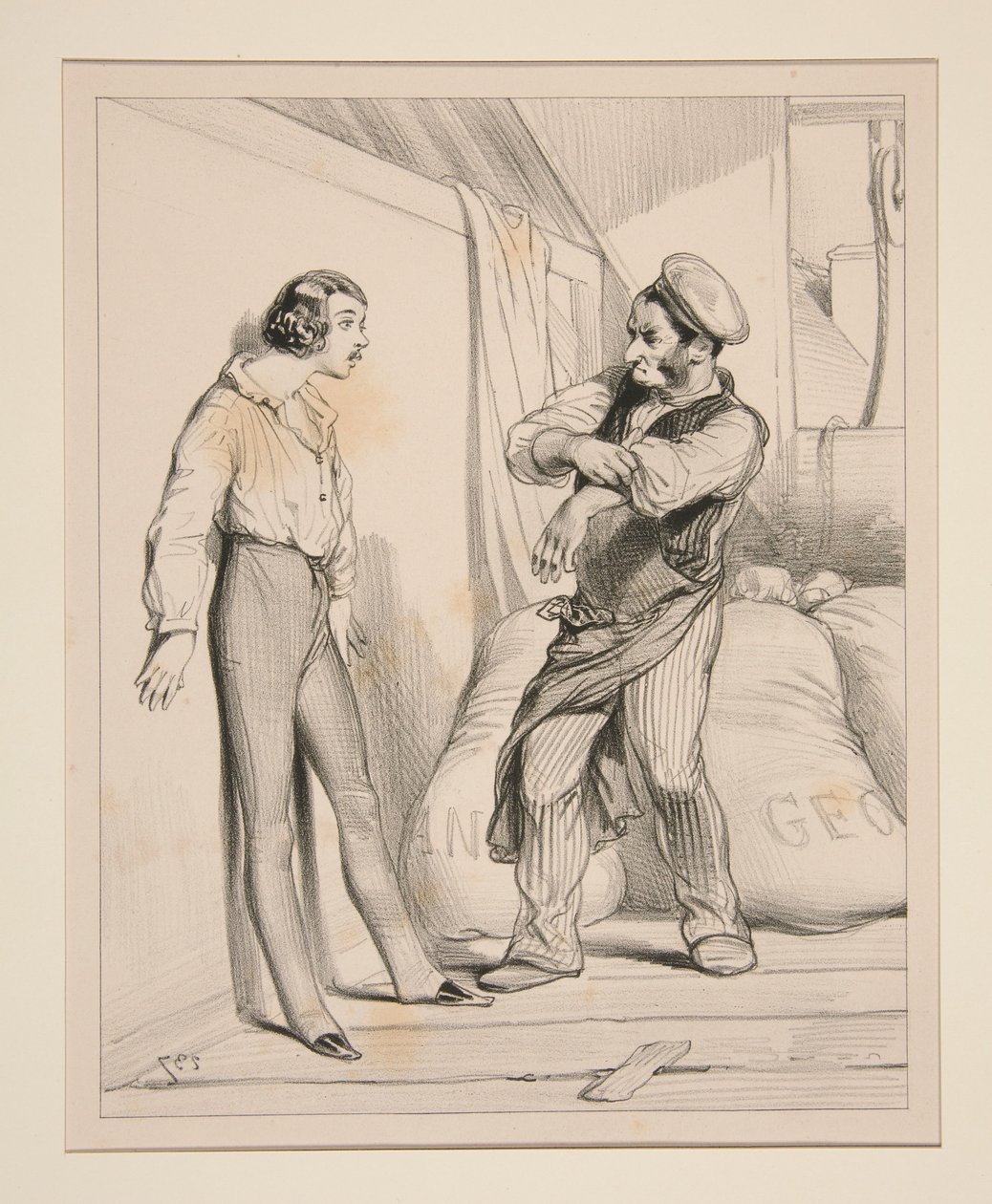 Mr Paul, Found in the Attic of the Grenetiere... by Paul Gavarni