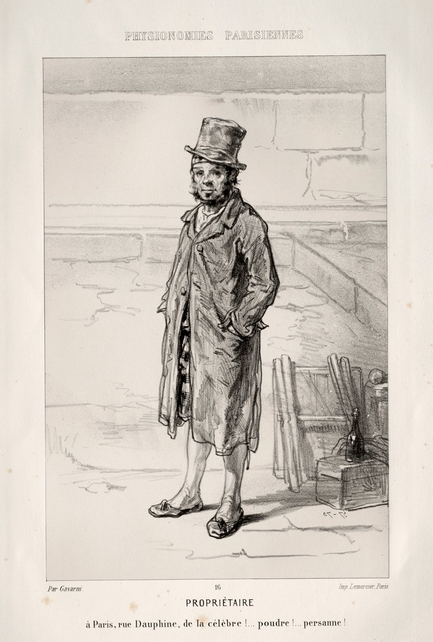 Propriétaire by Paul Gavarni