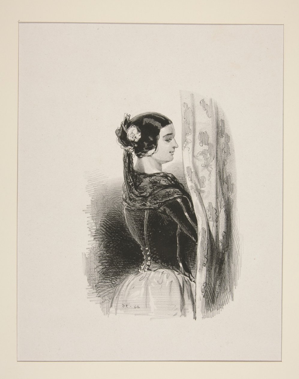 Ritta the Andalusian by Paul Gavarni