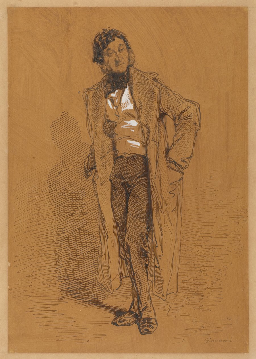 Standing Man by Paul Gavarni