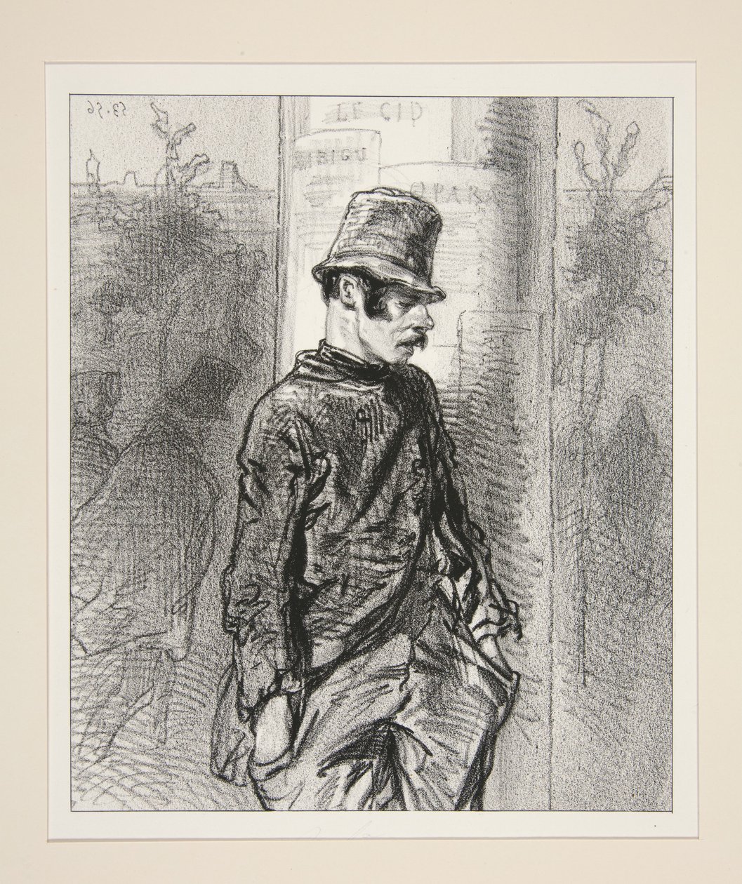 On the Way to the Assize Court by Paul Gavarni