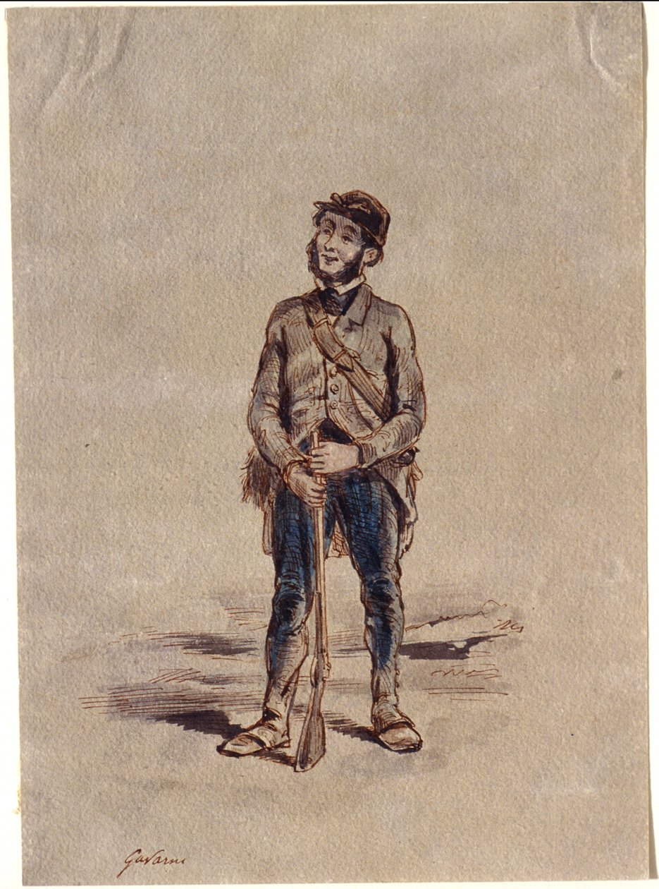 The Poacher by Paul Gavarni