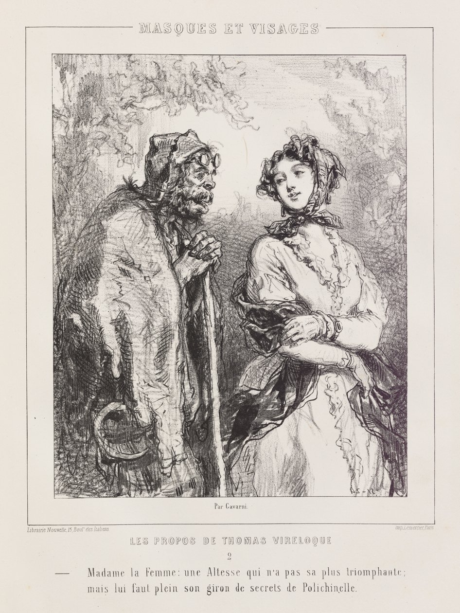 The Words of Thomas Vireloque, History of Saying Two, The Little Biters by Paul Gavarni