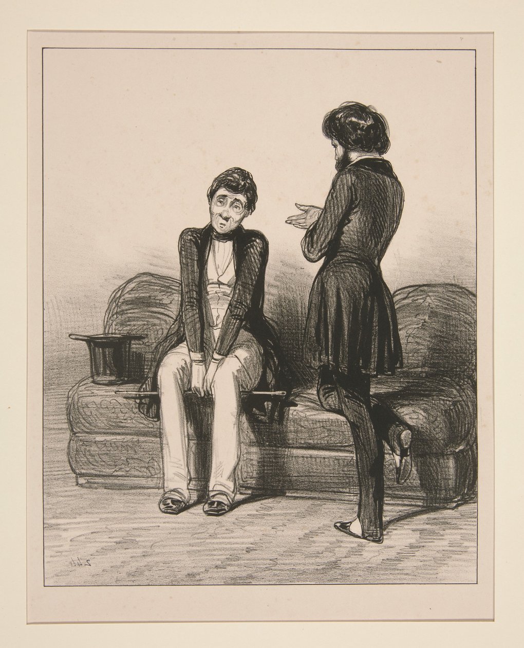 A Child! A Child, Sir, Whom I Believed, Until Yesterday... by Paul Gavarni