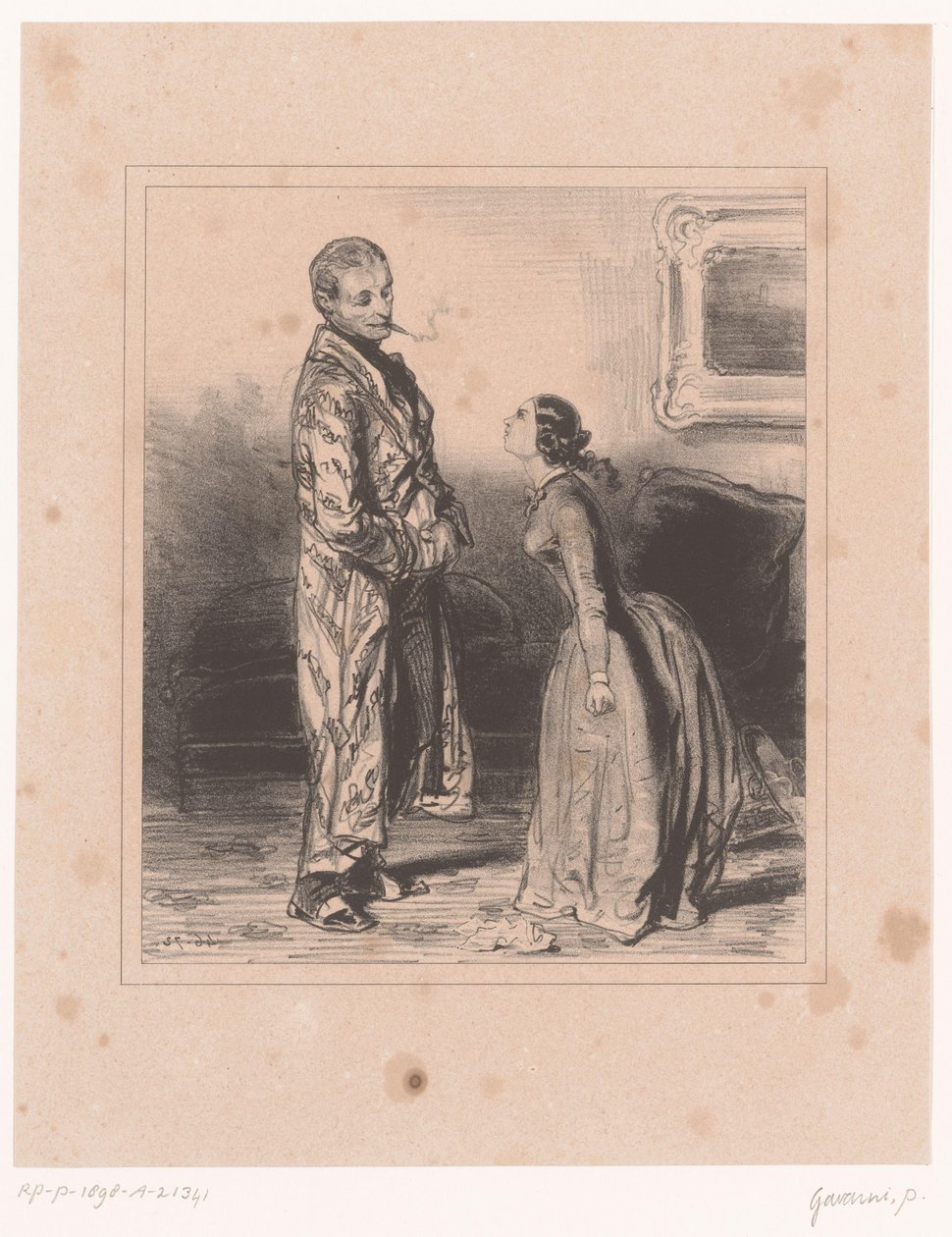 Woman Yelling at Her Husband, Je l