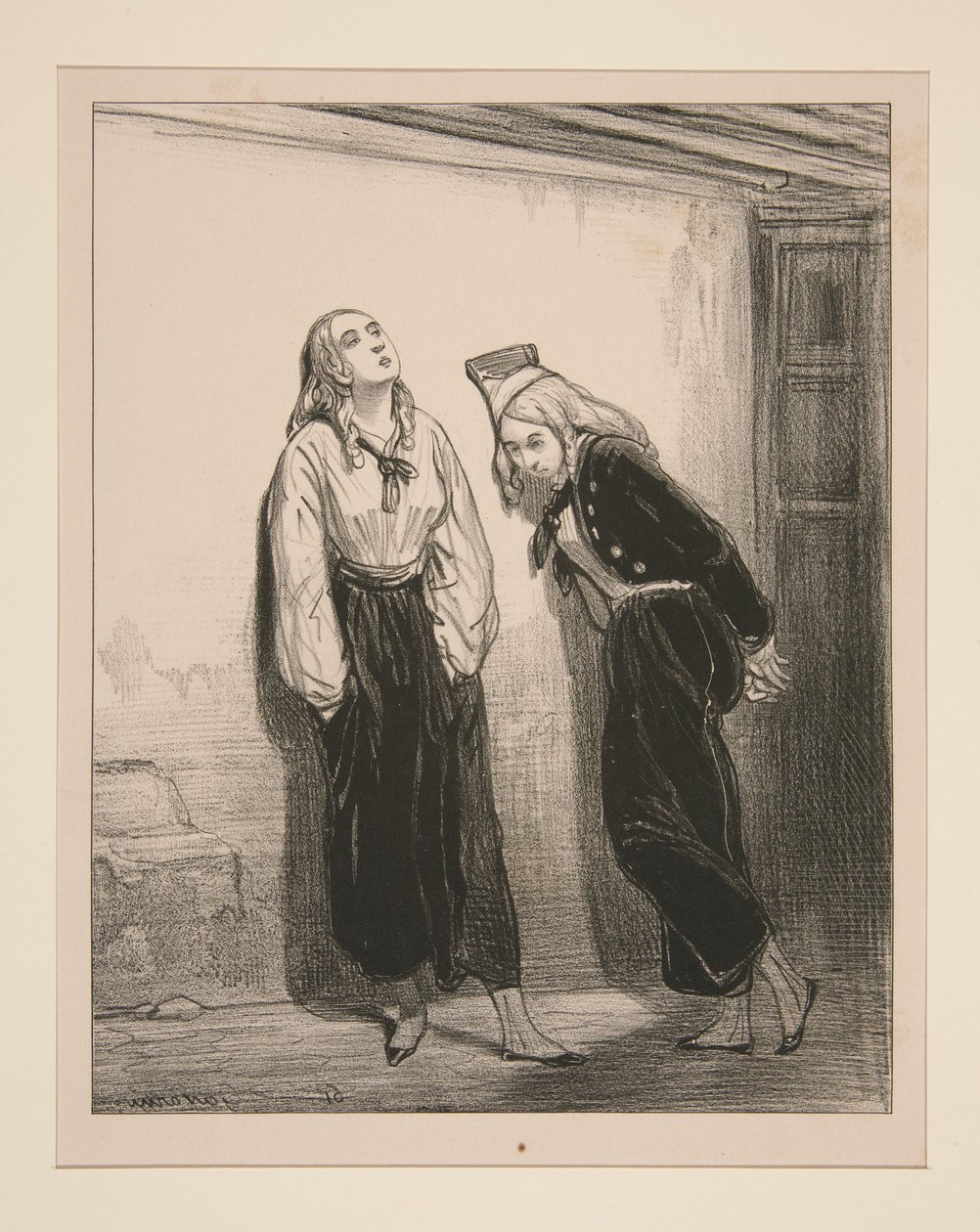 ...to be thrown in jail like nobodies... by Paul Gavarni