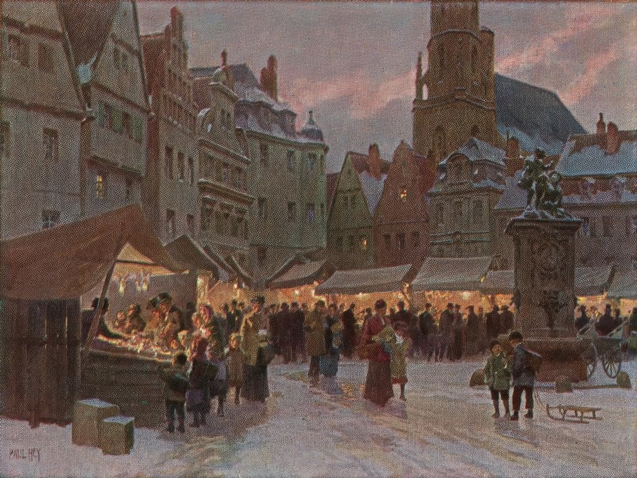 Christmas Market by Paul Hey