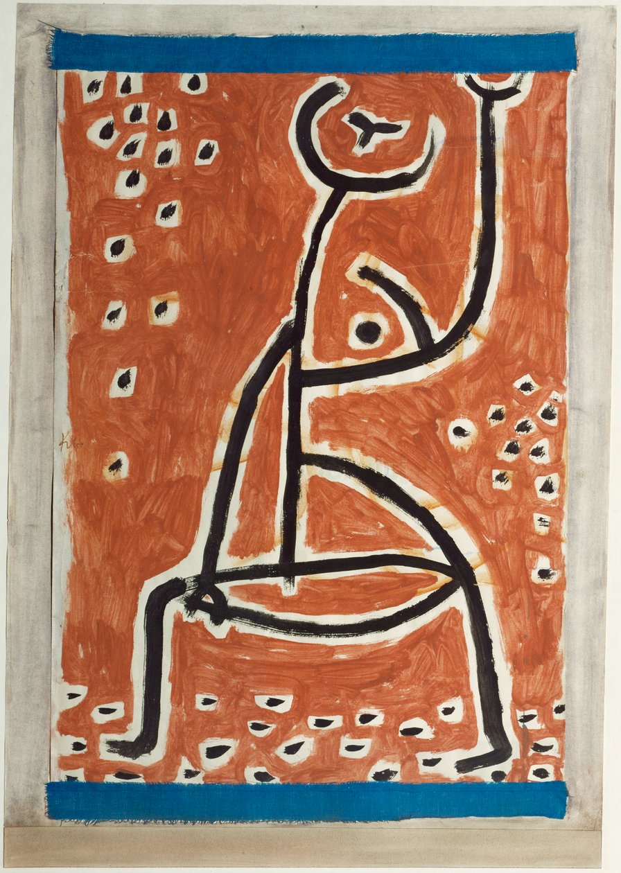 A Sportive Lady by Paul Klee
