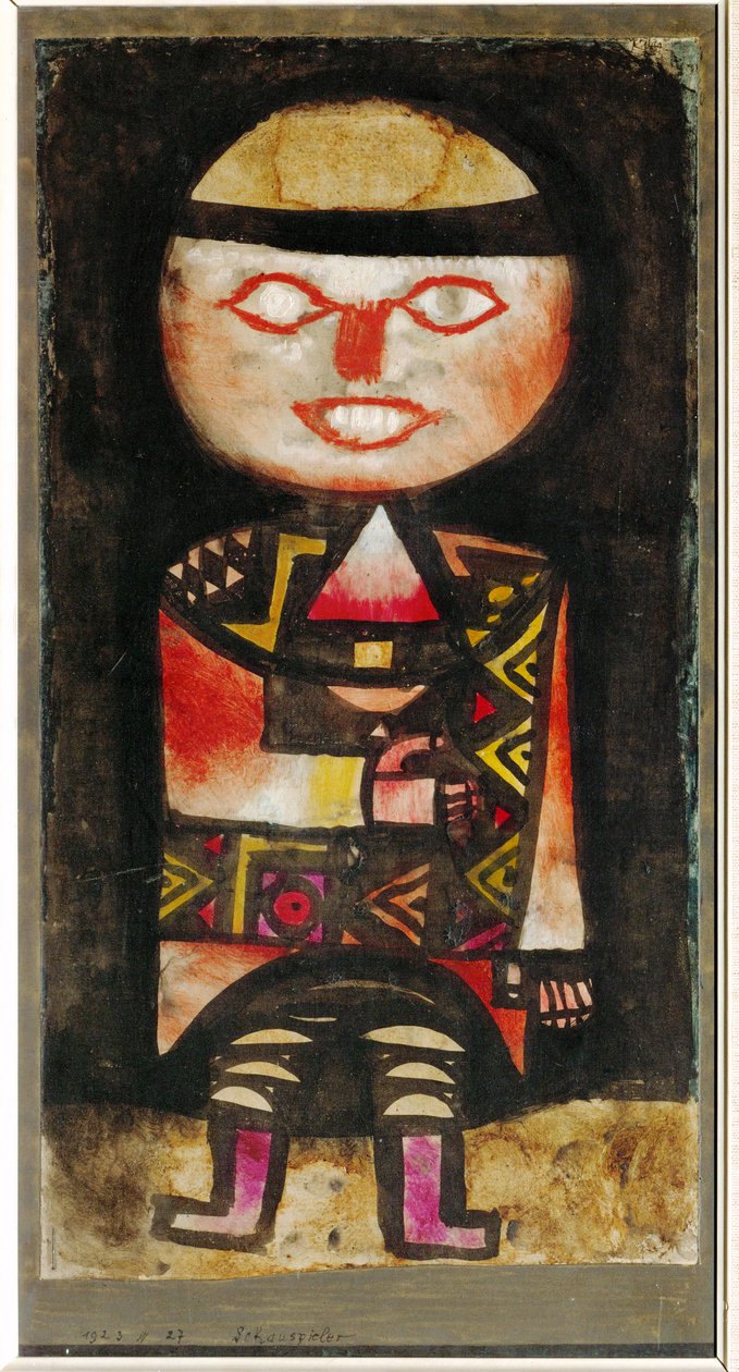 An Actor by Paul Klee