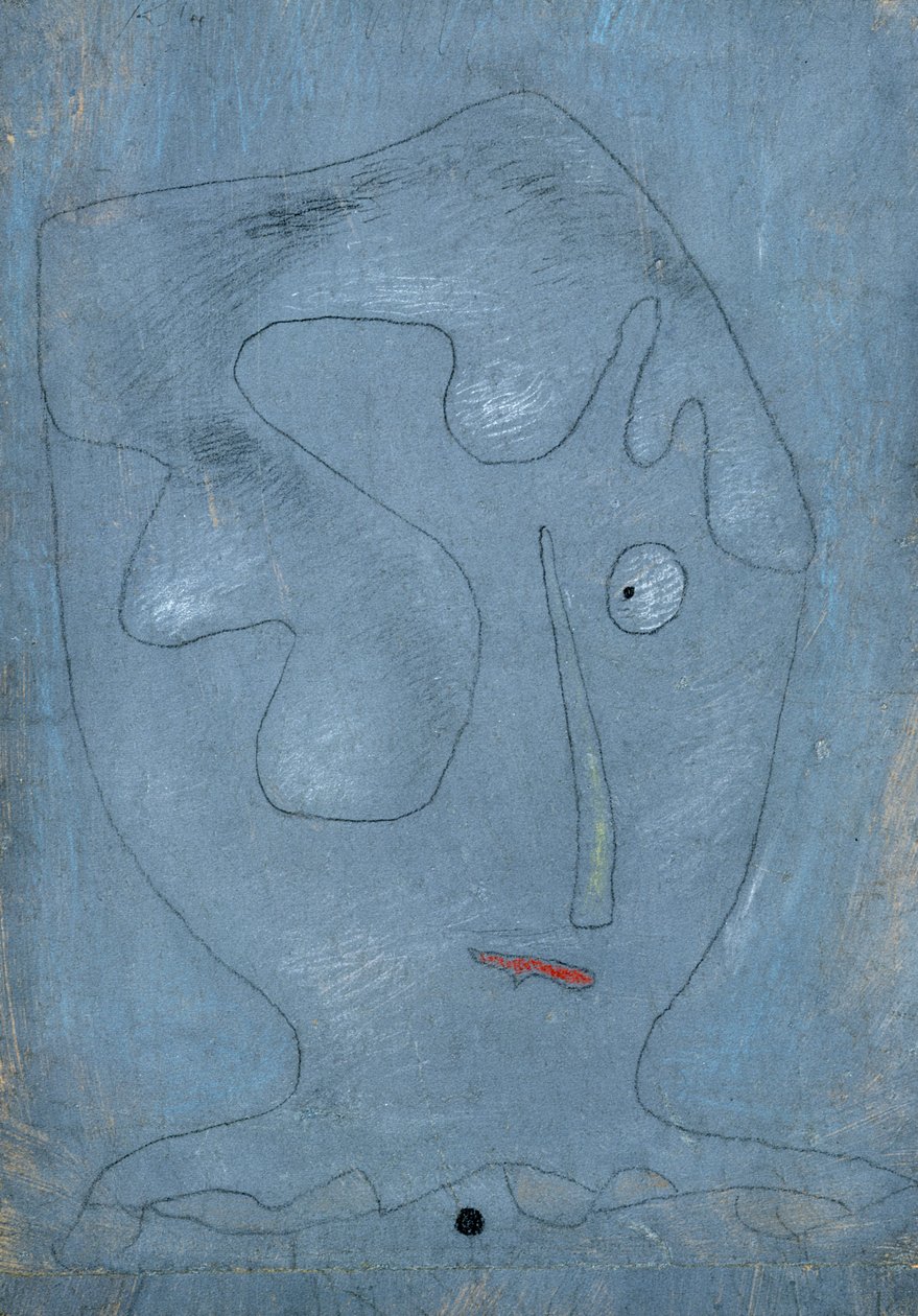 Anxious Ambush by Paul Klee