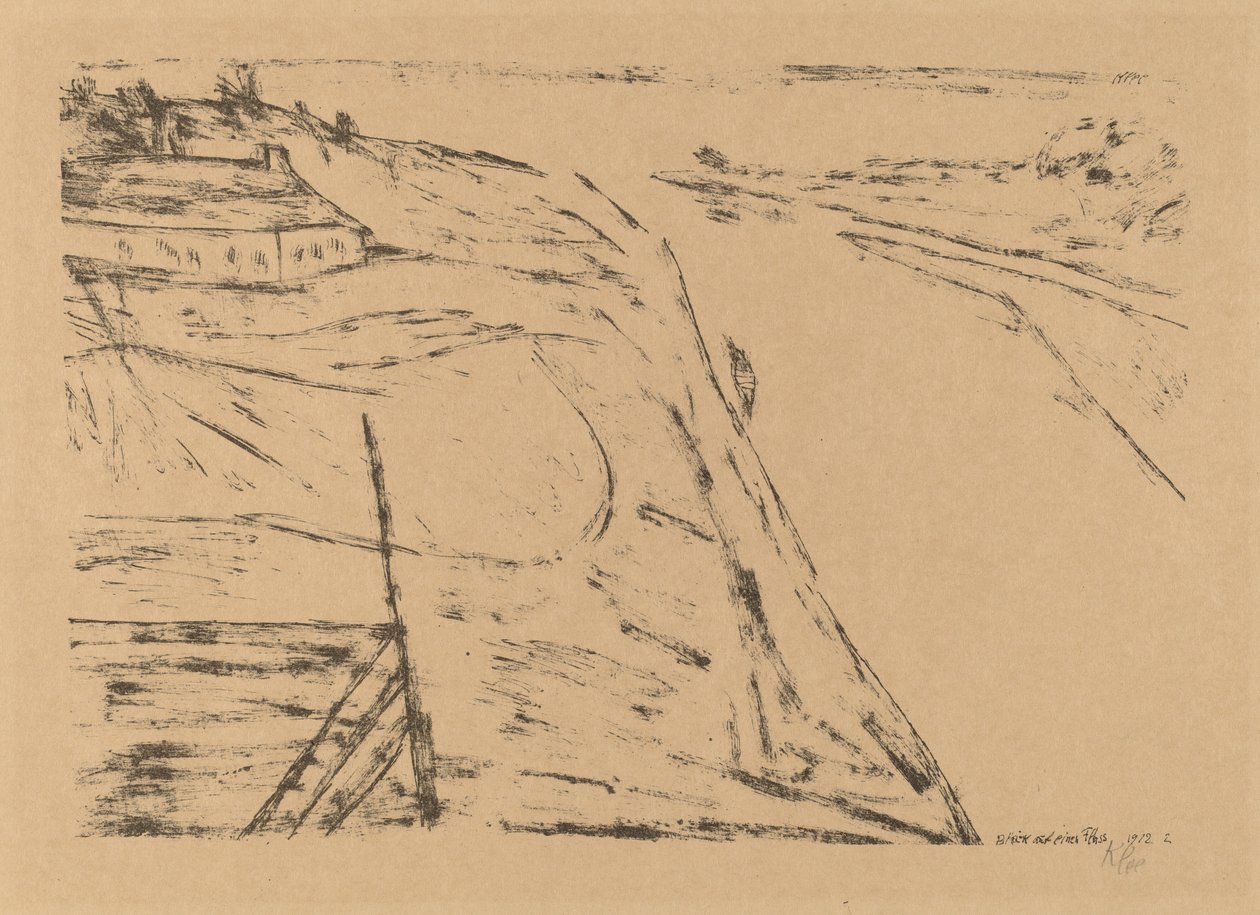 View on a River by Paul Klee