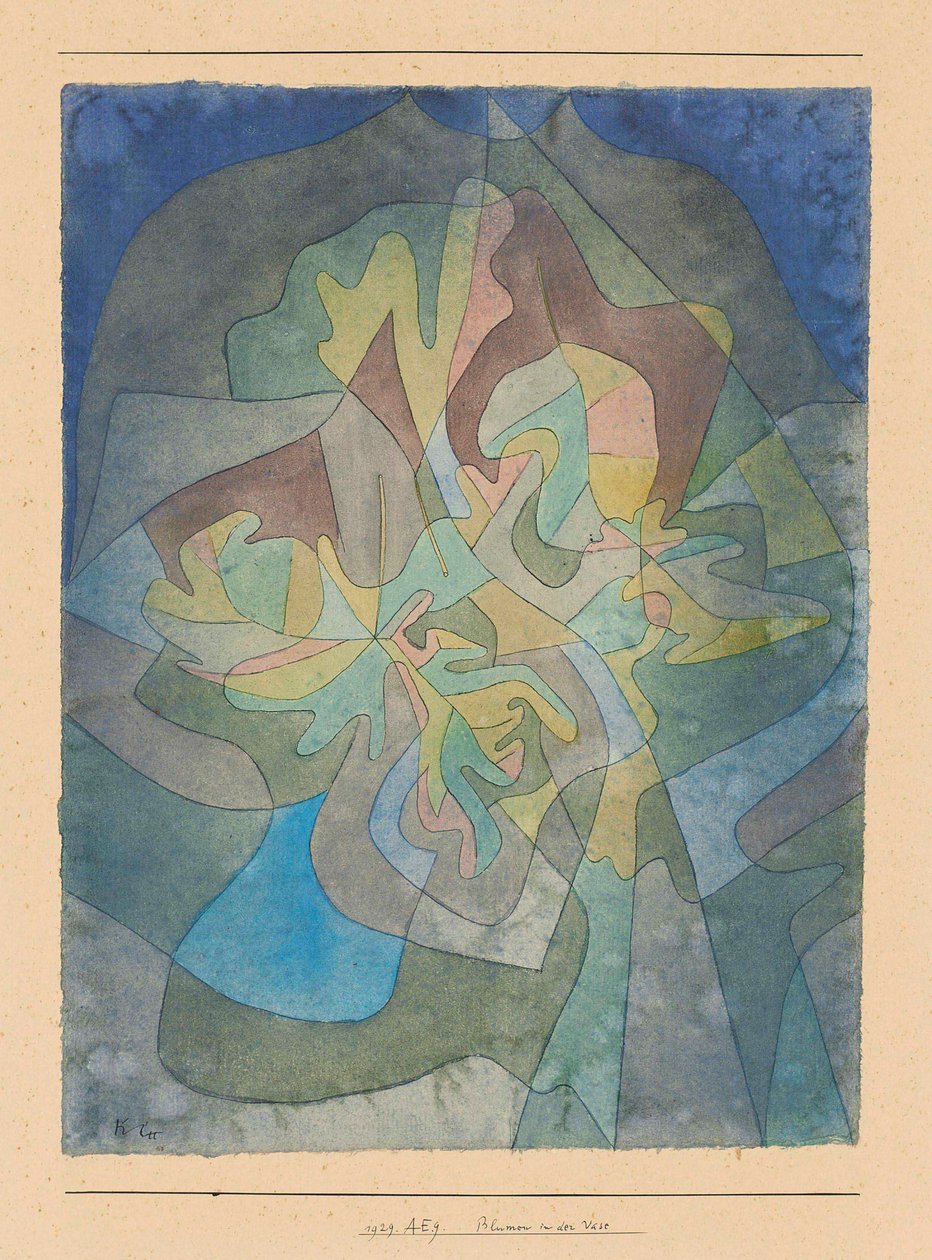 Flowers in the Vase, 1929 by Paul Klee