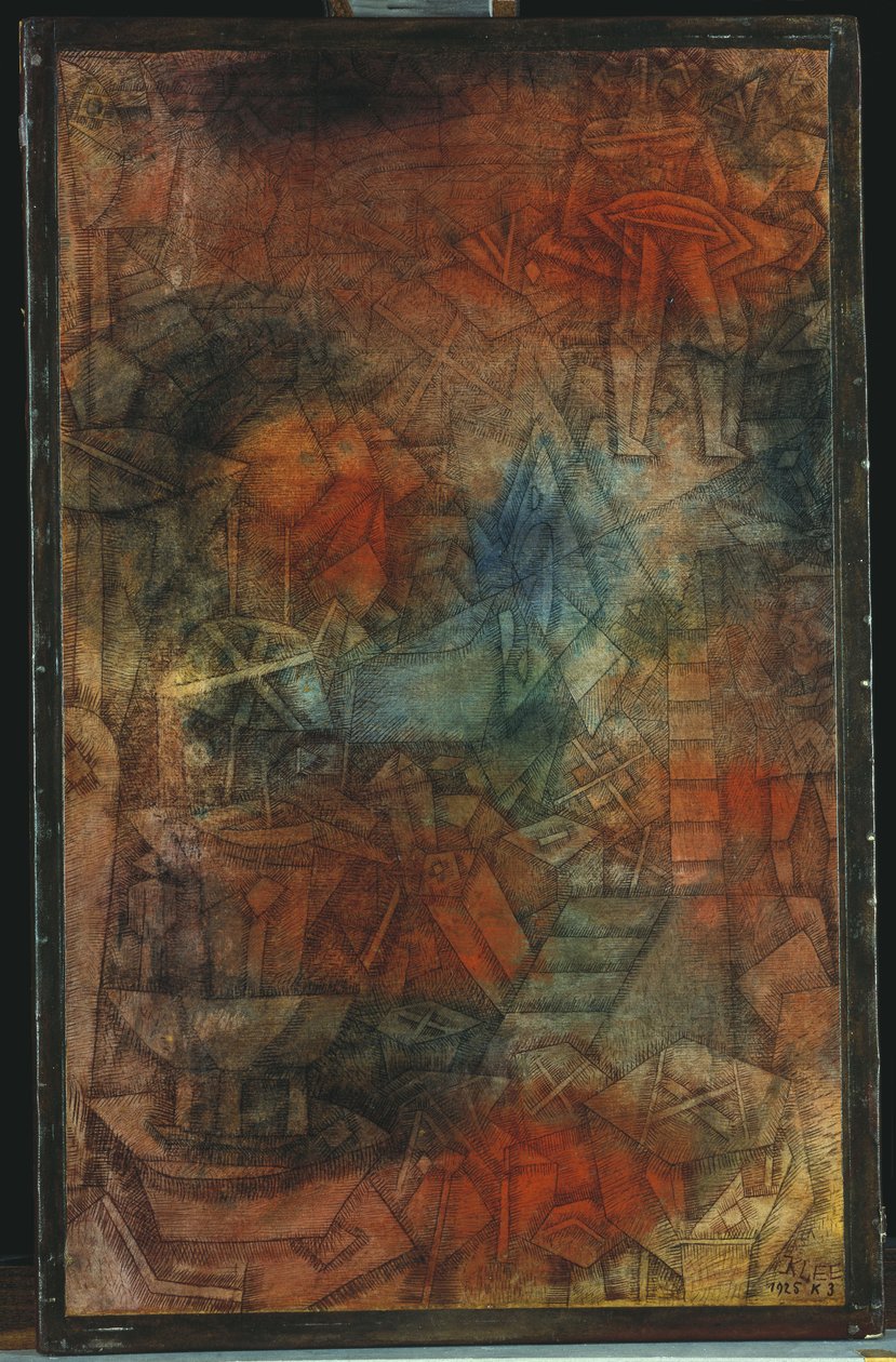 Stage Rehearsal by Paul Klee