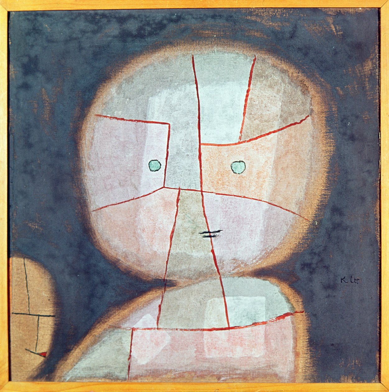 Bust of a Child by Paul Klee