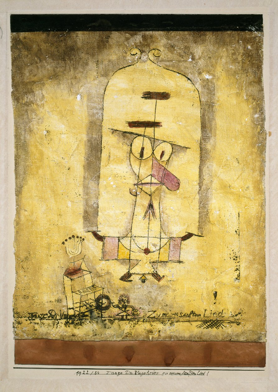 Dance You Monster to My Soft Song! by Paul Klee