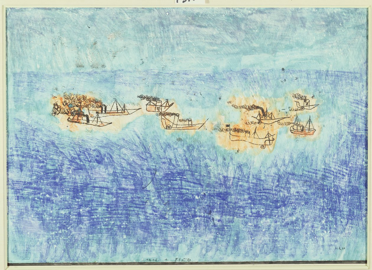 Flotilla by Paul Klee