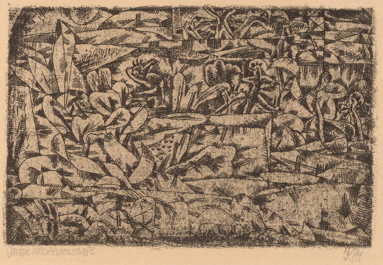 Garden of Passion by Paul Klee