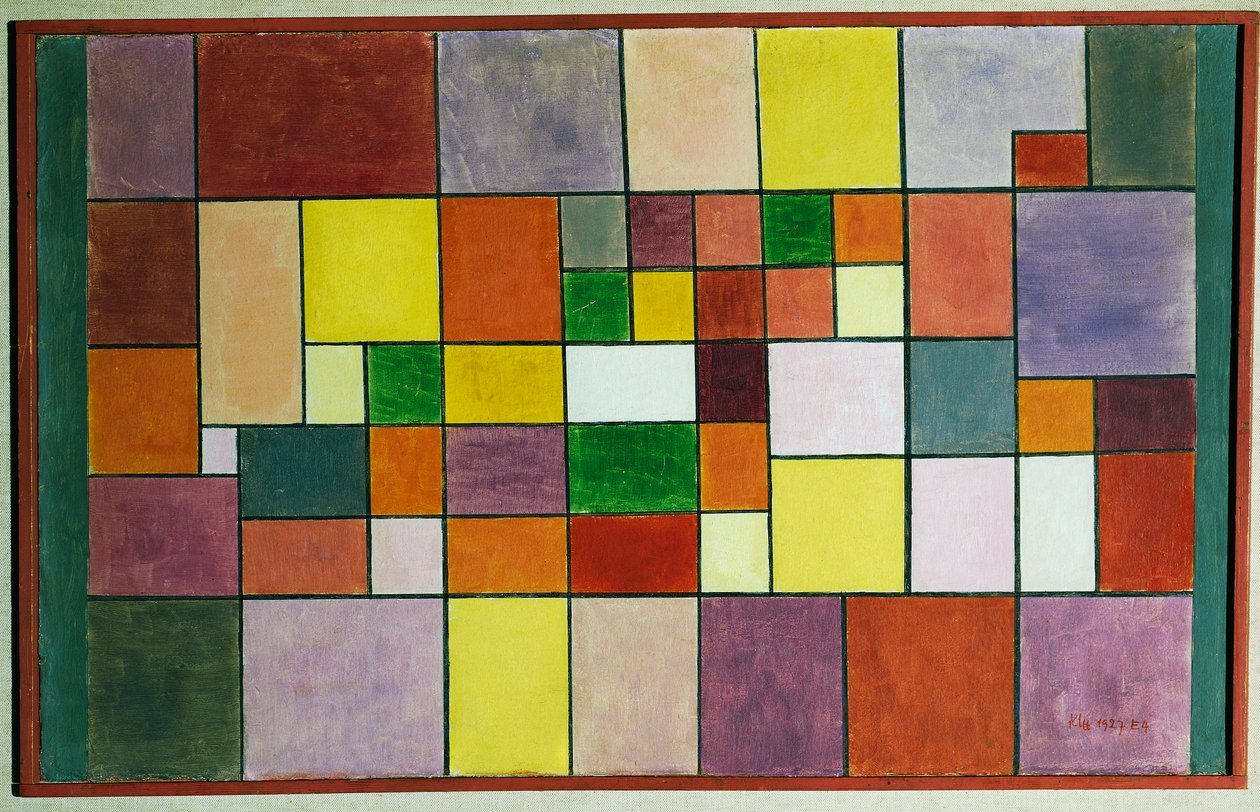 Harmony of Nordic Flora by Paul Klee