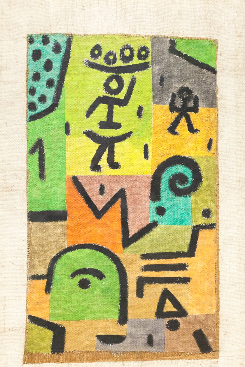 Harvest of lemons by Paul Klee