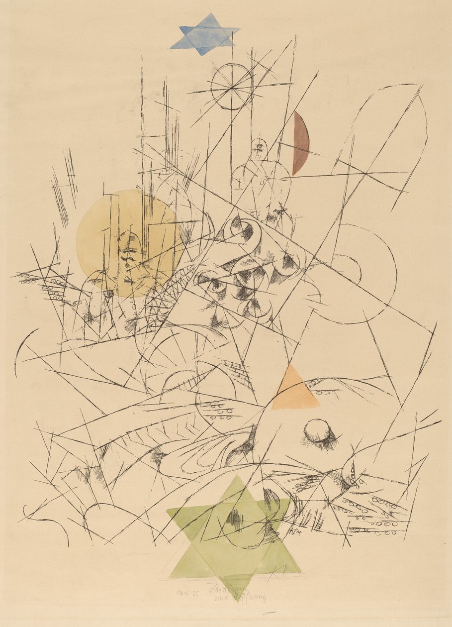 Hope and Destruction by Paul Klee