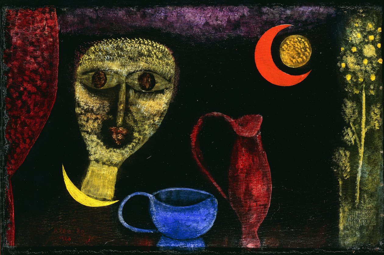 Ceramic-Mystic (In the Style of a Still Life) by Paul Klee