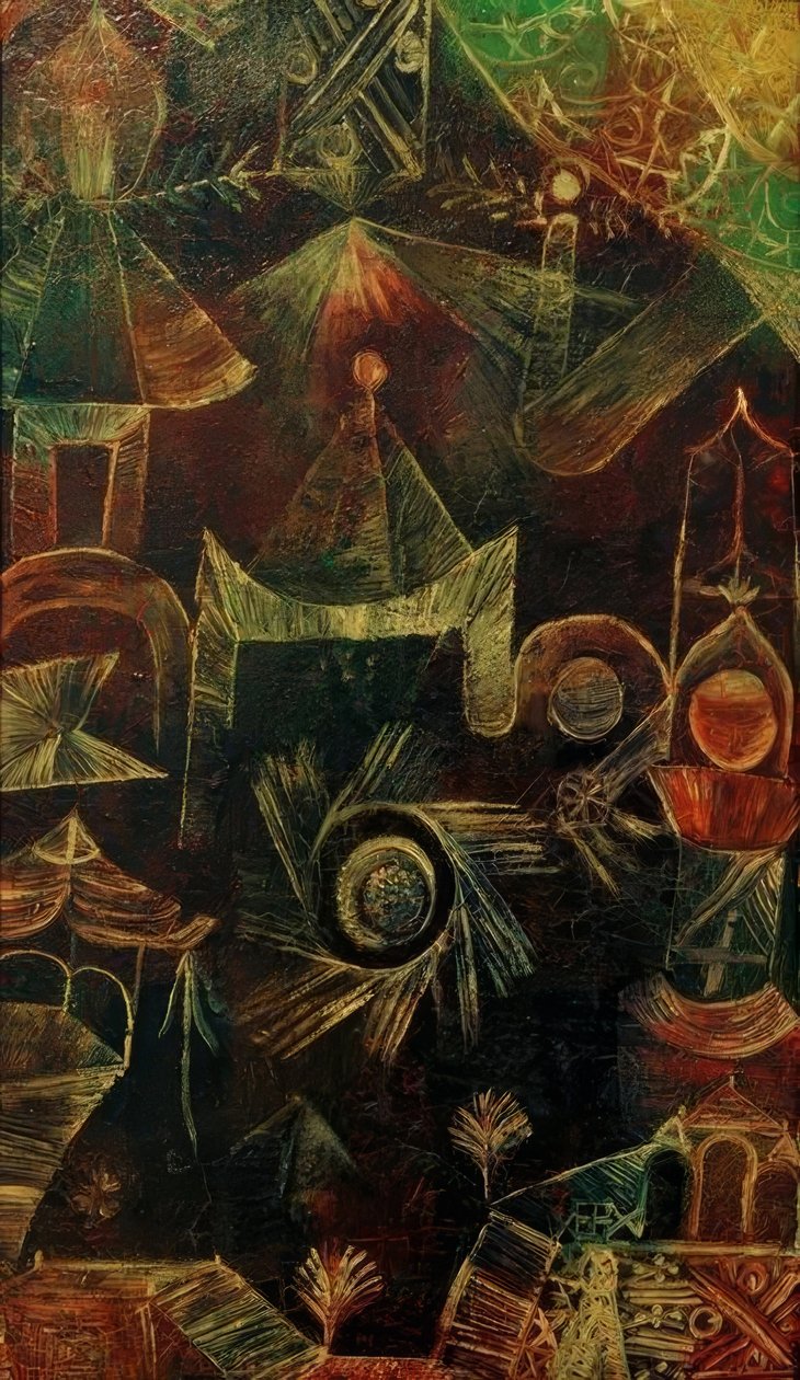 Cosmic Architecture by Paul Klee