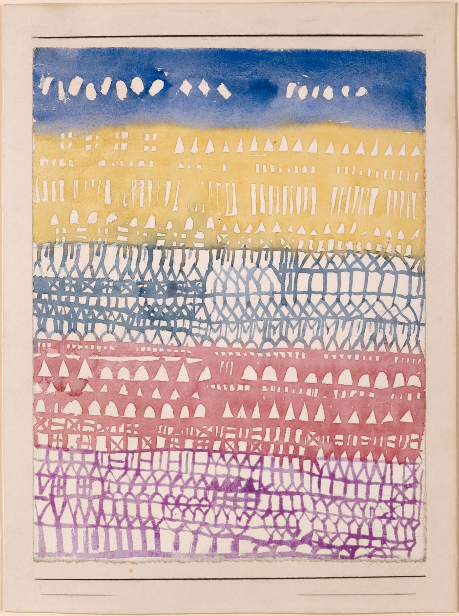 Old Town Overview by Paul Klee