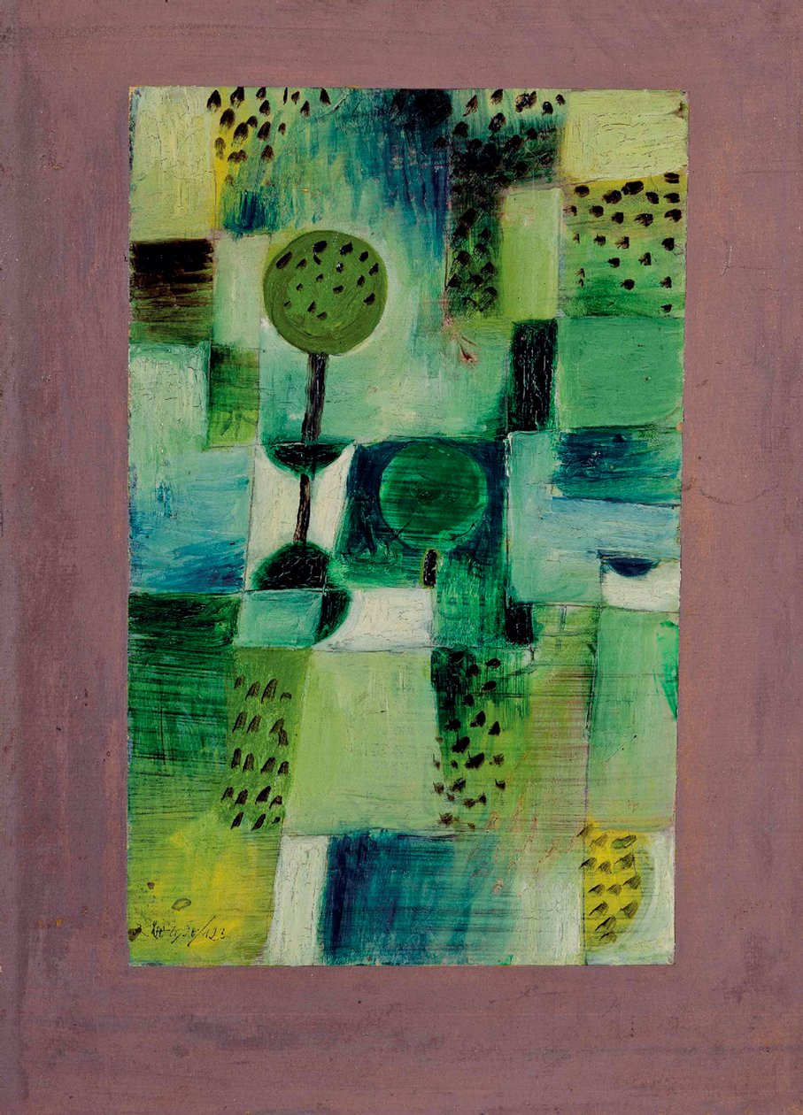 Park in the Rain by Paul Klee