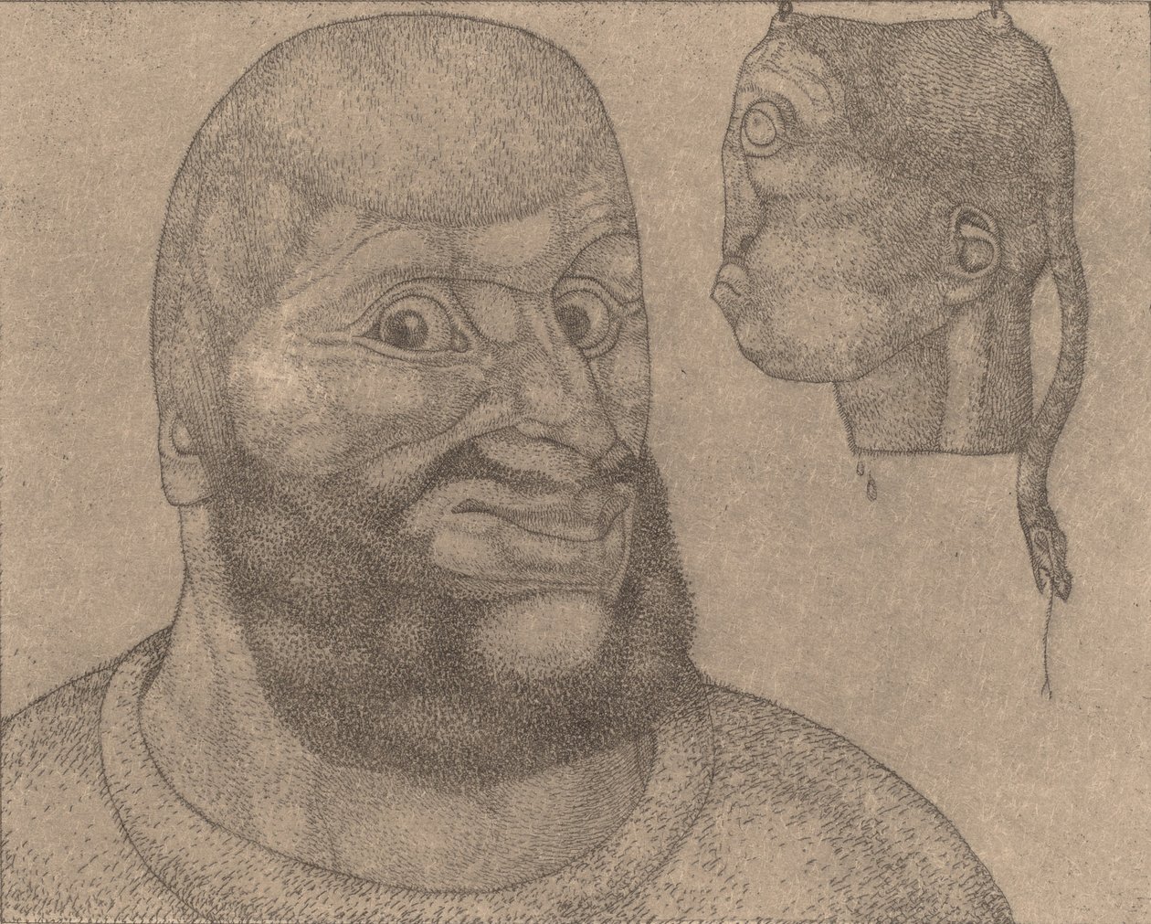 Perseus-The Triumph of Brain over Body by Paul Klee