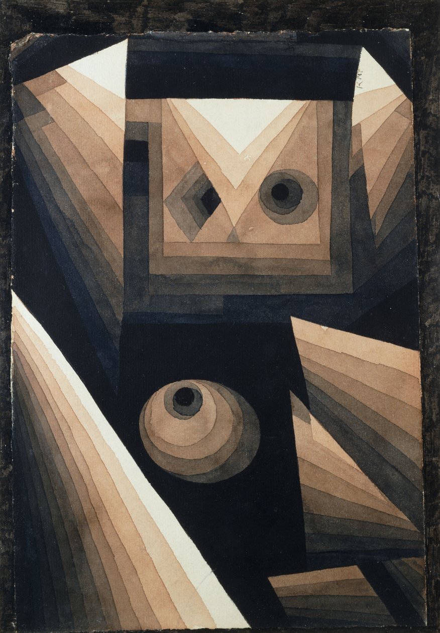 Red Gradation by Paul Klee
