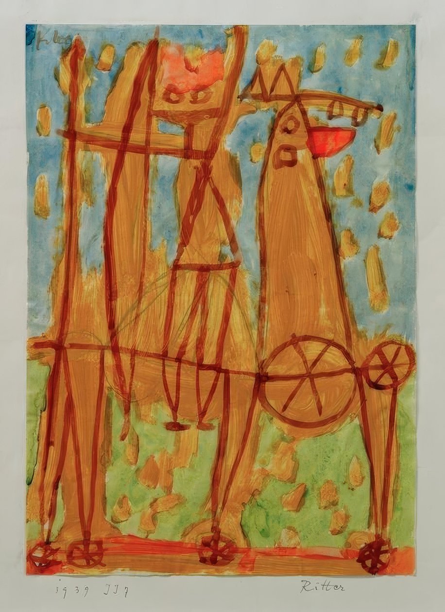 Knight by Paul Klee
