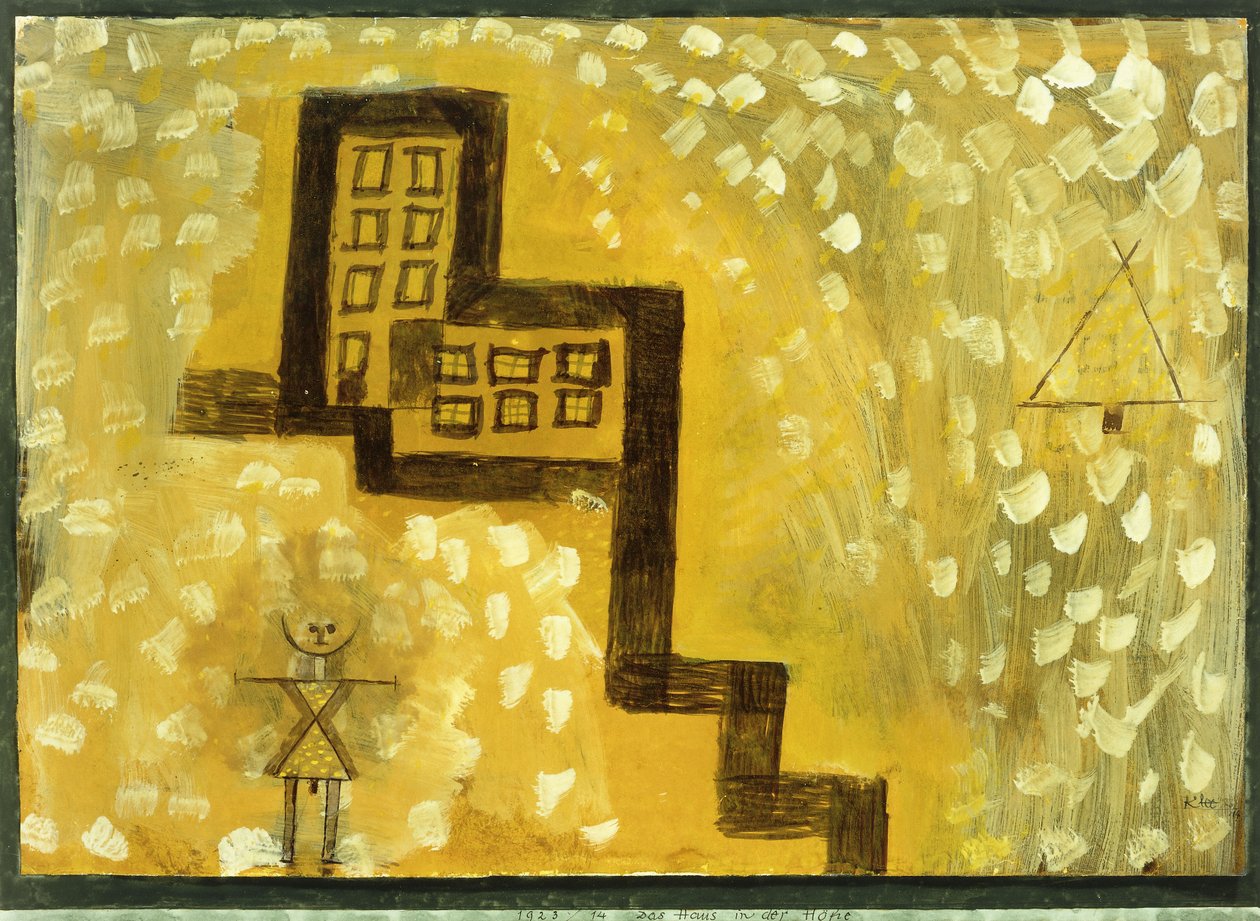The House on the Hill by Paul Klee