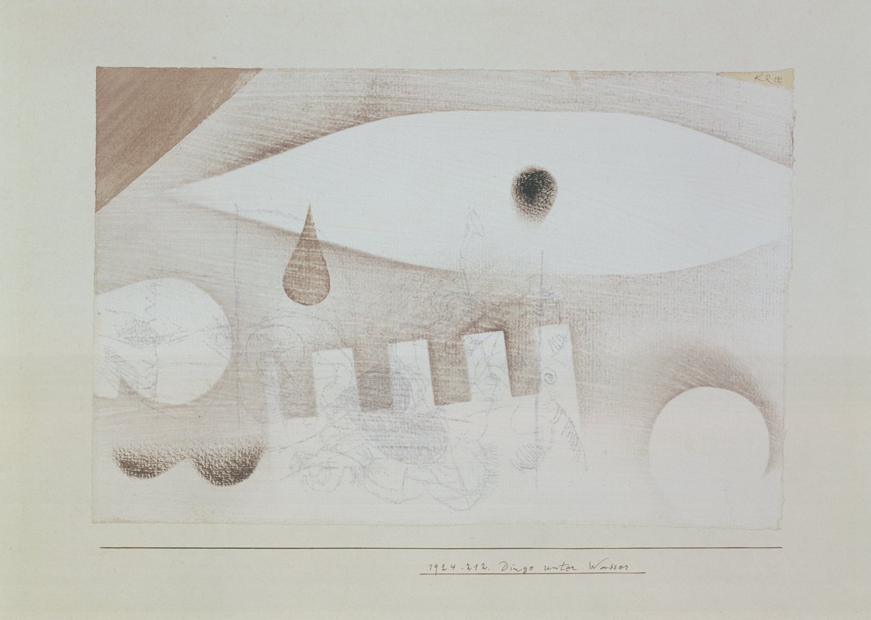 Things Under Water by Paul Klee