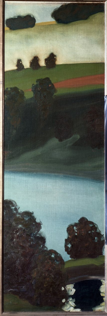 View of the Aar valley, Switzerland by Paul Klee