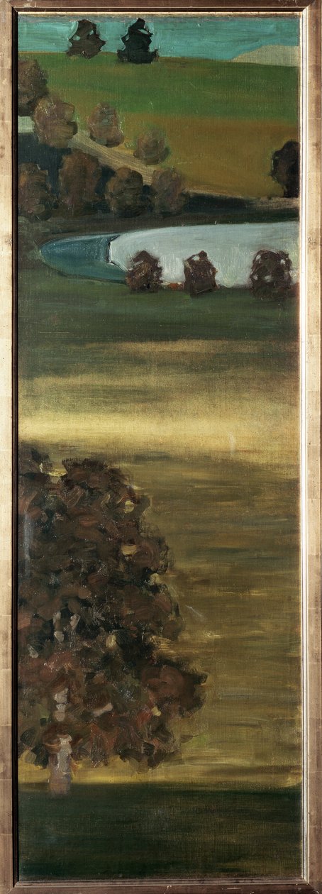 View of the Aar Valley, Switzerland by Paul Klee
