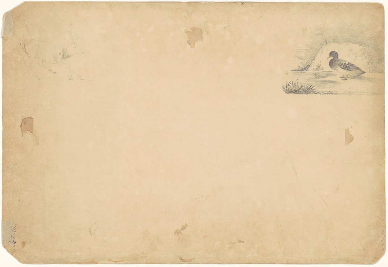 A Duck and a Stag by Paul Lacroix