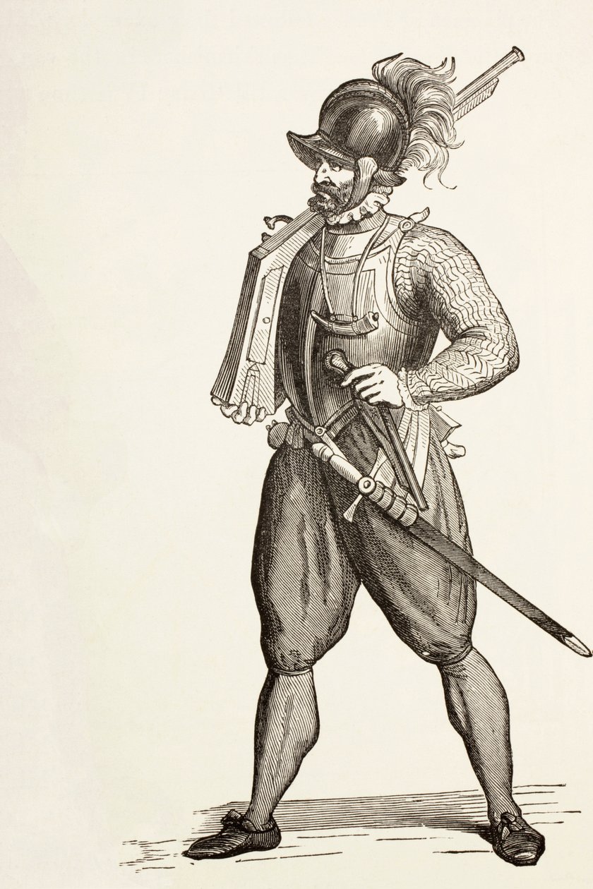 Arquebusier of the 16th Century by Paul Lacroix