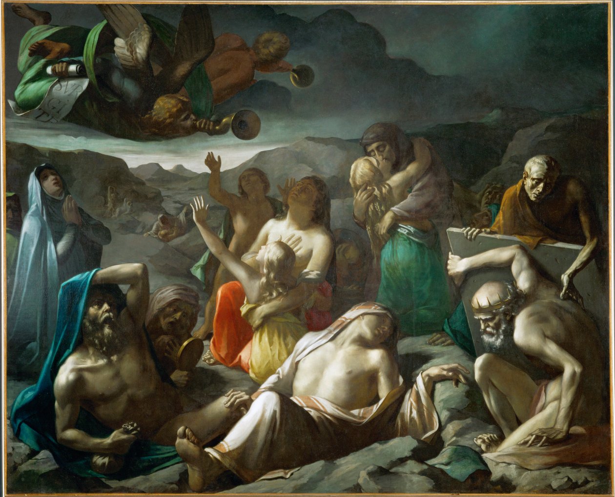 The Resurrection of the Dead by Paul Marc Joseph Chenavard