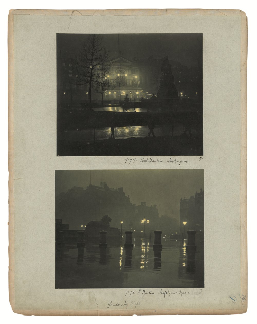 London by Gaslight, c.1896 by Paul Martin