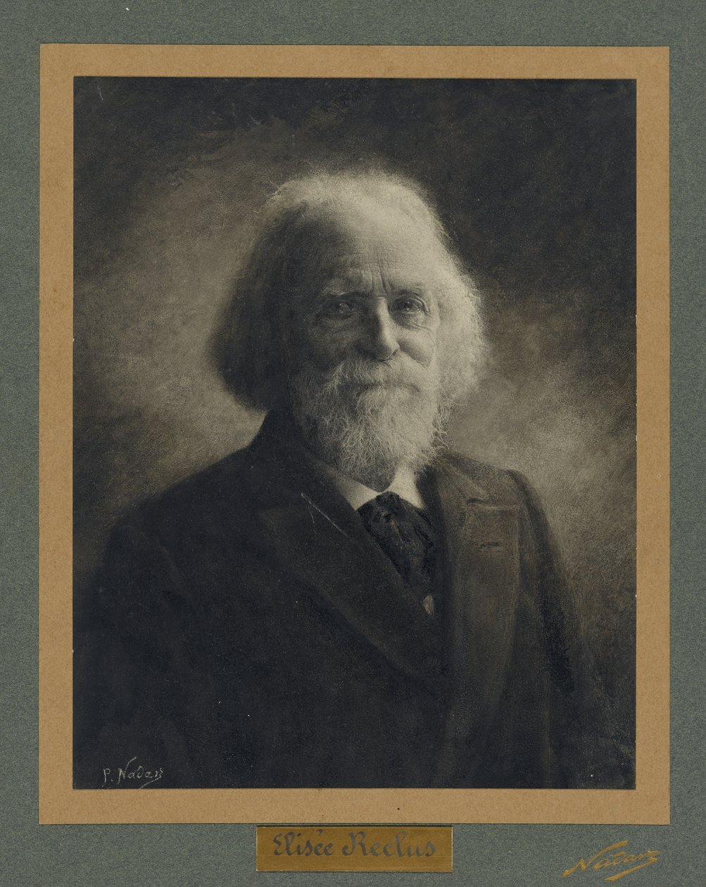 Elisée Reclus by Paul Nadar