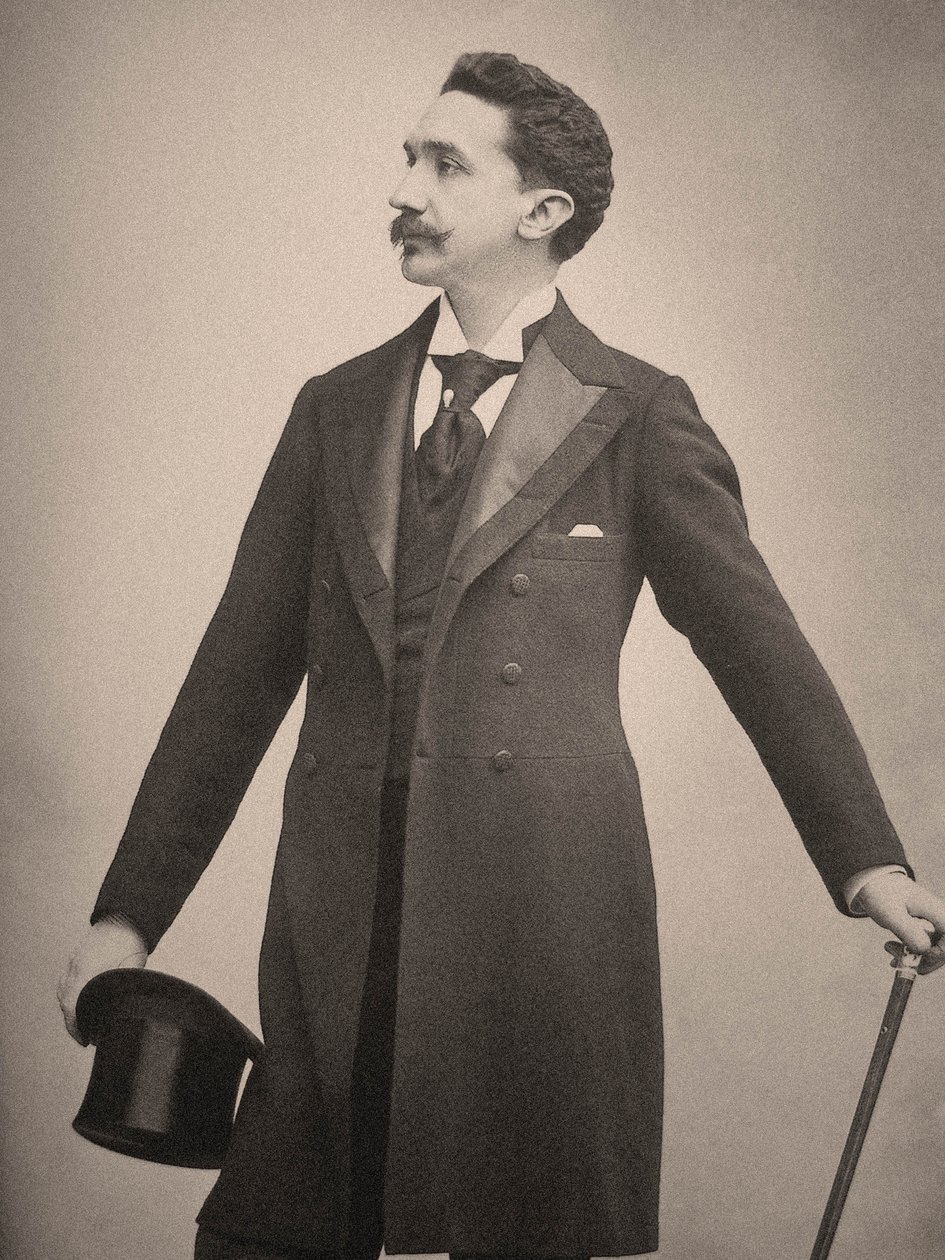 Portrait of Robert de Montesquiou by Paul Nadar