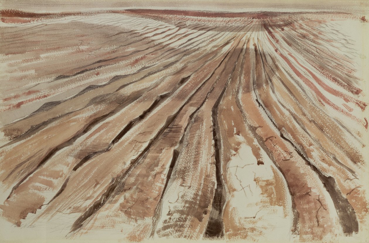 Earth, Sky by Paul Nash