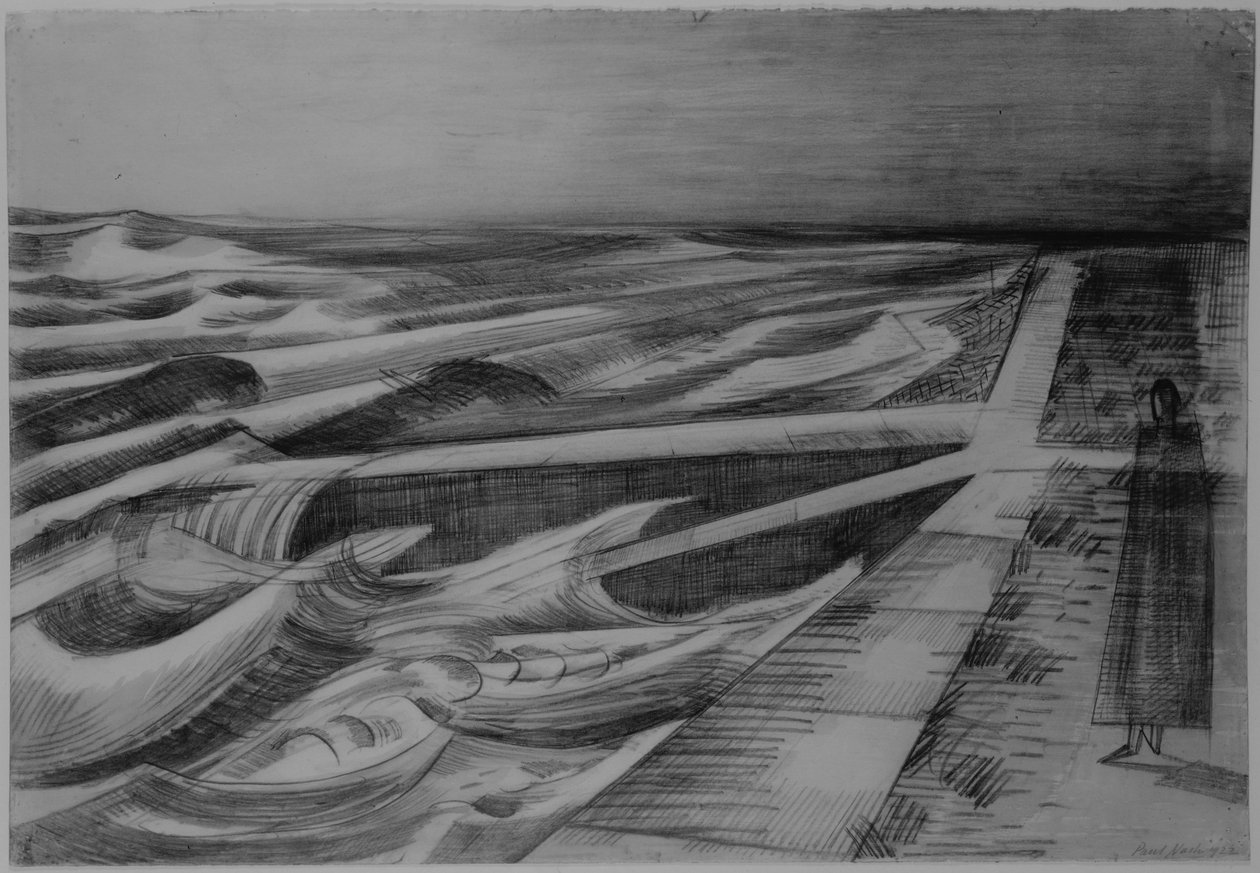 Night Tide, Dymchurch by Paul Nash