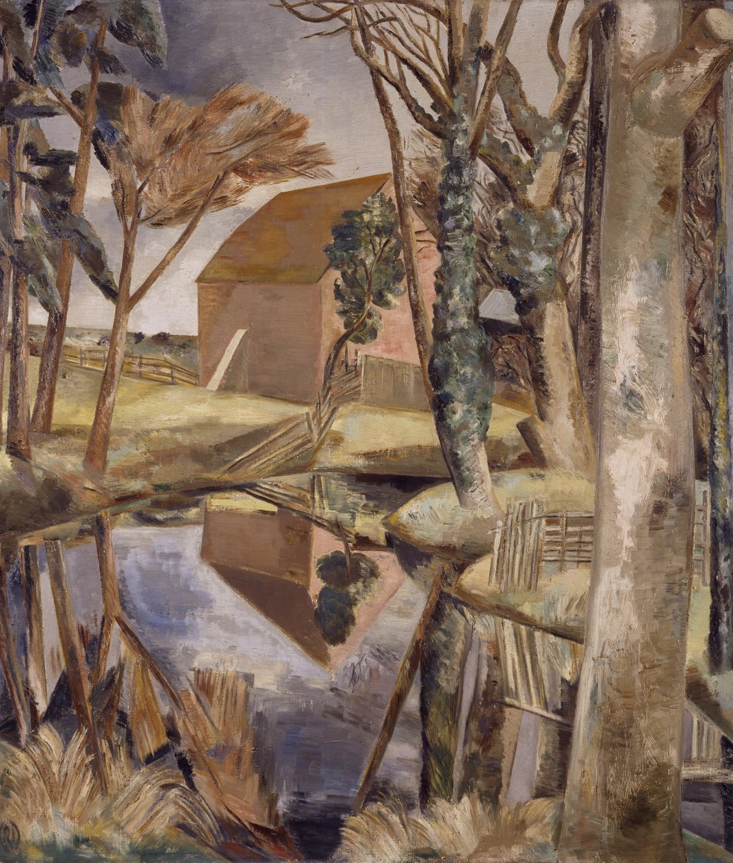Oxenbridge Pond by Paul Nash: Premium art reproduction