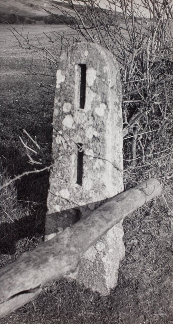 Stone Post by Paul Nash