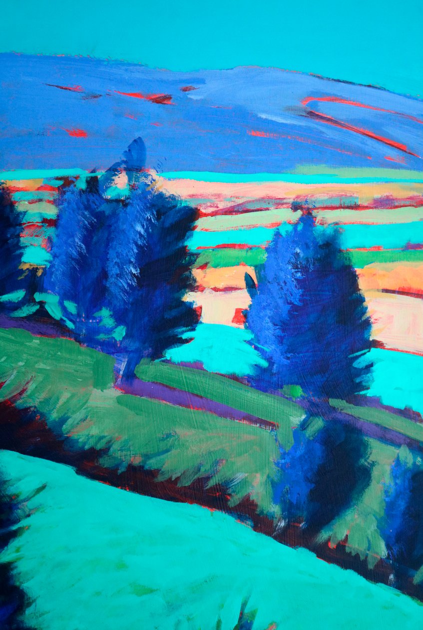 Looking West #3 (detail), 2024 by Paul Powis