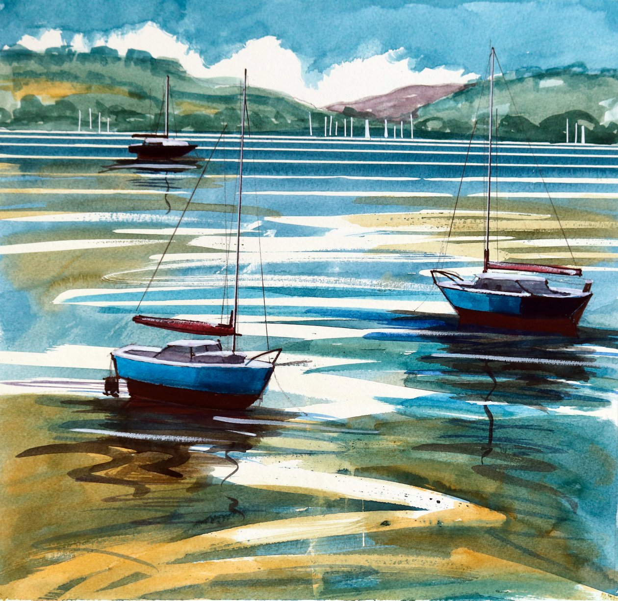 River Estuary, 2024 by Paul Powis